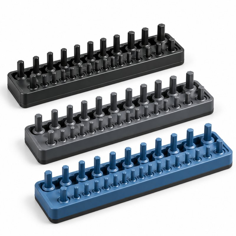 3-Piece Socket Organizer Tray Set